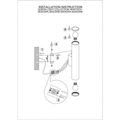 Бра Odeon Light 3833/2WA DARIO под лампы 2xE27 7W