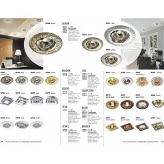 Встраиваемый светильник Novotech 369620 Coil под лампу 1xGU5.3 50W