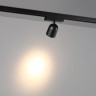 359807 Черный светодиодный однофазный трехжильный трековый светильник 10Вт 882Лм 3000К 32° CRI≥90 180-265V IP20 Novotech SOLETTE