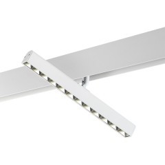 358609 Трековый светодиодный светильник Novotech Flum CRI90+ 4000К 960Лм 38° 12W