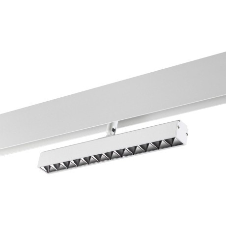 358609 Трековый светодиодный светильник Novotech Flum CRI90+ 4000К 960Лм 38° 12W