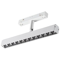 358609 Трековый светодиодный светильник Novotech Flum CRI90+ 4000К 960Лм 38° 12W