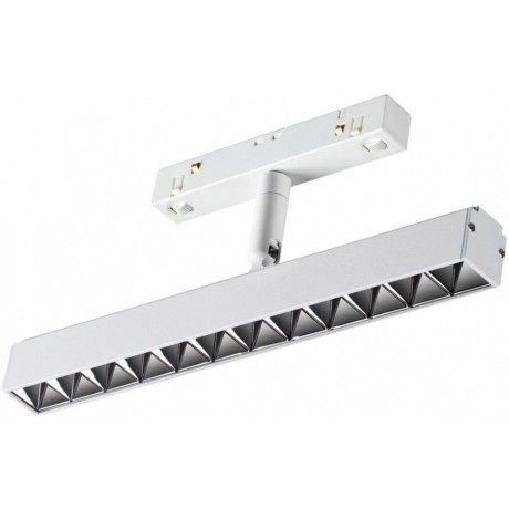 358609 Трековый светодиодный светильник Novotech Flum CRI90+ 4000К 960Лм 38° 12W