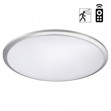 Светильник влагозащищ. диммир. с датчиком движения (пульт ДУ в комплекте) IP43 LED 48W 4320Лм 3000-6000К Novotech MASK 359213