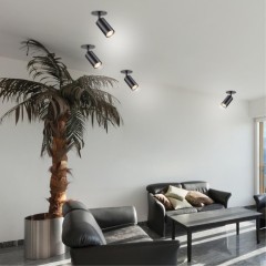 Встраиваемый светильник IP20 GU10 50W 220V Novotech PIPE 370416