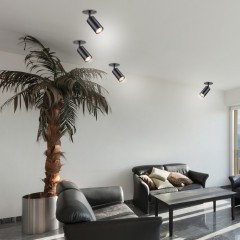 Встраиваемый светильник IP20 GU10 50W 220V Novotech PIPE 370416