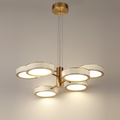 Люстра подвесная LED x 99W 2000К/3000K/4000K/переключ. RIVIERA 5450/99L