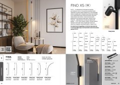 Прямой элемент для инсталяции IP20 LED 24W(21W+3W) 600Лм 3000K 120° 24V FINO XS 7155/150S