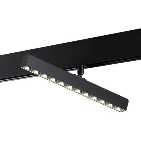 358610 Трековый светодиодный светильник Novotech Flum CRI90+ 4000К 960Лм 38° 12W