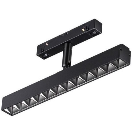 358610 Трековый светодиодный светильник Novotech Flum CRI90+ 4000К 960Лм 38° 12W