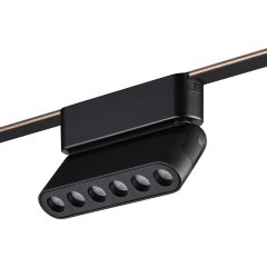 359464 Трековый ременный светодиодный SMART светильник c доп. механическим перекл. цветности Novotech EASY CRI90+ 3000-6000К 220Лм 28° 6W TUYA, Алиса, Wi-Fi