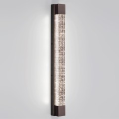 6680/12WL HIGHTECH ODL24 149 Настенный светильник брашир черн/металл/хрусталь IP20 LED 12W 600Лм 4000K MIRADA