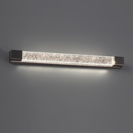 6680/12WL HIGHTECH ODL24 149 Настенный светильник брашир черн/металл/хрусталь IP20 LED 12W 600Лм 4000K MIRADA