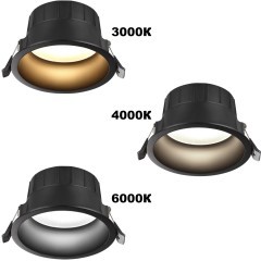 359552 Светильник встраиваемый Nvotech WIR с переключателем цв. температуры IP44 LED Ra90 Lm675 10W 220-240V 3000К\4000К\6000К CLARA