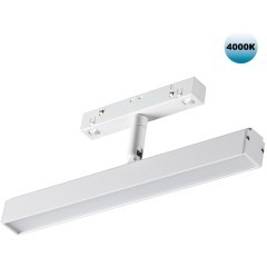 358611 Трековый светодиодный светильник Novotech Flum CRI90+ 4000К 960Лм 38° 12W