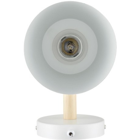 8097/1W MODERNI LN25 белый/белый металл, дерево/металл Бра Е27 1*60W 220V ROSALINA