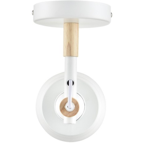 8097/1W MODERNI LN25 белый/белый металл, дерево/металл Бра Е27 1*60W 220V ROSALINA