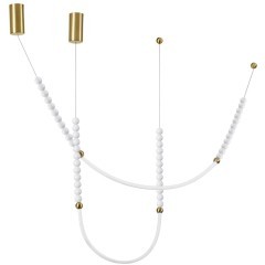 Потолочный светильник (в комплекте 2 нити) LED 24W 3000K Odeon Light MONELLA 6639/24CL