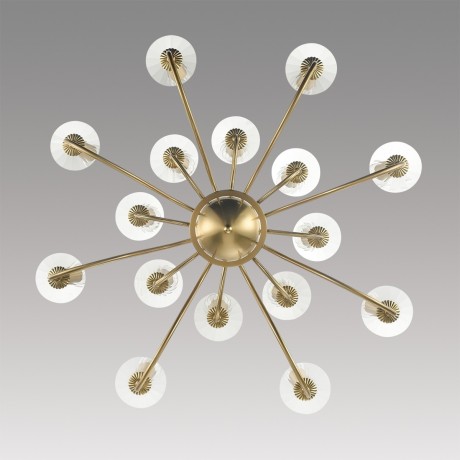 8033/16 CLASSI LN24 медь, металл/стекло Люстра подвесная Е14 16*40W 220V INCANTO