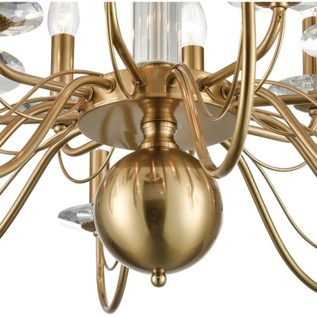 8033/16 CLASSI LN24 медь, металл/стекло Люстра подвесная Е14 16*40W 220V INCANTO