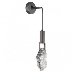 6695/5WL MIDCENT ODL24 Настенный светильник брашир. черный/металл/стекло IP20 LED 5W 200Лм 3000K LIA