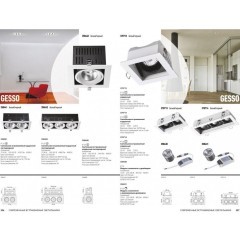 Встраиваемый светильник Novotech 358440 GESSO светодиодный LED 24W