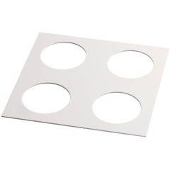 357911 SPOT NT19 287 белый Рамка декоративная к артикулам 357585-357587, 357589, 357909-357910 METIS