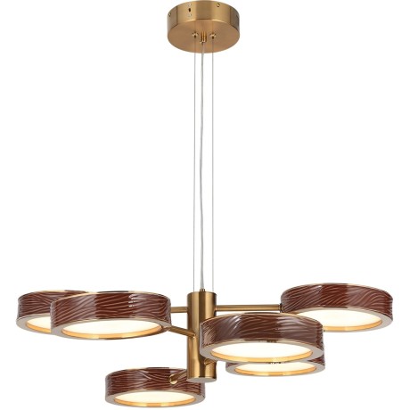 Люстра подвесная LED x 99W 2000К/3000K/4000K/переключ. RIVIERA 5450/99LB