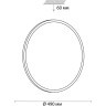 Настенно-потолочный светильник Sonex 3008/EL PARTIAL IP43 светодиодный LED 72W