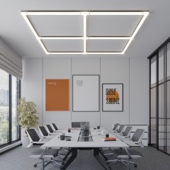 359828 Светильник линейный Novotech OVER , в комплекте прямой соединитель, крепёжные планки, сетевой кабель 2м IP20 LED 68W 4000К 100-265V BITS