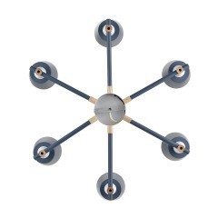 Люстра потолочная Е27 Lumion ROSALINA 8098/6C