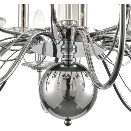 8034/16 CLASSI LN24 хром, металл/стекло Люстра подвесная Е14 16*40W 220V INCANTO