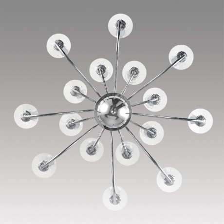 8034/16 CLASSI LN24 хром, металл/стекло Люстра подвесная Е14 16*40W 220V INCANTO