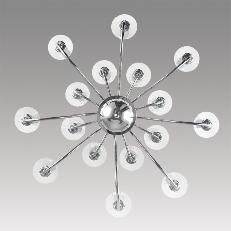 8034/16 CLASSI LN24 хром, металл/стекло Люстра подвесная Е14 16*40W 220V INCANTO