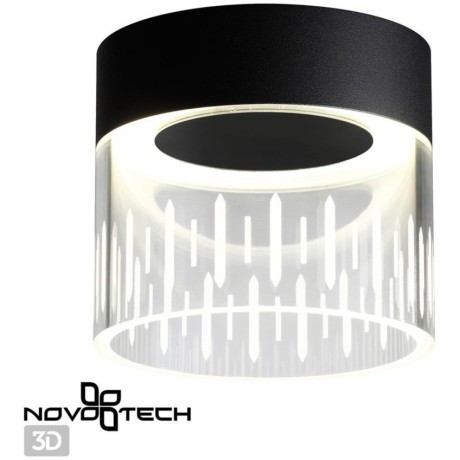Накладной потолочный светильник Novotech 359002 Aura светодиодный LED 10W