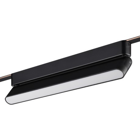 359467 Трековый ременный светодиодный SMART светильник c доп. механическим перекл. цветности Novotech EASY CRI90+ 3000-6000К 660Лм 110° 18W TUYA, Алиса, Wi-Fi