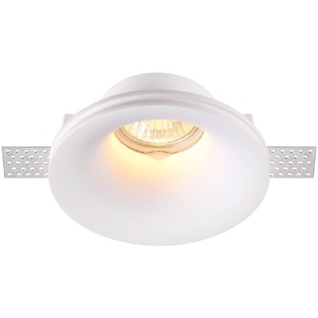 Гипсовый светильник под покраску Novotech 370485 YESO под лампу 1xGU10 50W