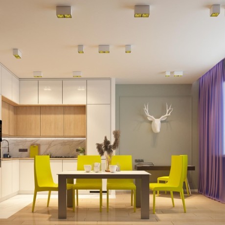 Накладной потолочный светильник Novotech 358488 RECTE светодиодный LED 10W