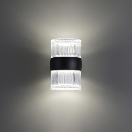 Светильник уличный настенный с переключателем цветовой температуры с влагозащитой IP65 Novotech и светоиодным LED модулем 8 Ватт 100-240V 2700К/3200К/4000К ESTIMA 359718