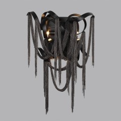 5067/4W HALL ODL24 395 черный/металл/металл Бра G9 4*40W CHAINY