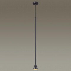 Подвесной светильник цилиндр Odeon Light 3884/1B P IPA под лампу 1xGU10 7W