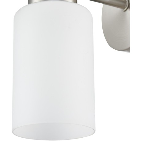 8099/1W COMFI LN25 никель/белый металл/стекло Бра Е14 1*40W 220V MAVE