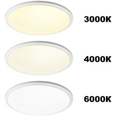 Светильник накладной влагозащищ. диммир. с датчиком движения (пульт ДУ в комплекте) IP43 LED 36W 3240Лм 3000-6000К Novotech MASK 359208