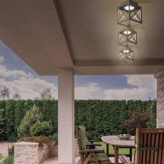 Уличный потолочный светильник Novotech 358449 DANTELA IP54 светодиодный LED 10W