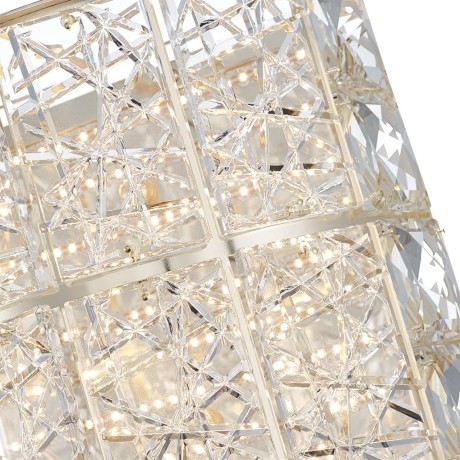 5071/32WL HALL ODL24 493 золото/прозрачный/металл/хрусталь/стекло Бра LED 15W 3700K VERSION