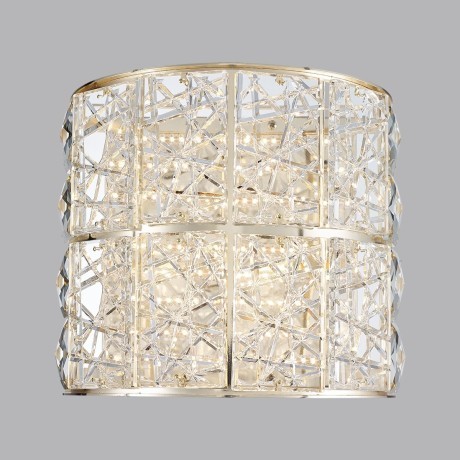 5071/32WL HALL ODL24 493 золото/прозрачный/металл/хрусталь/стекло Бра LED 15W 3700K VERSION