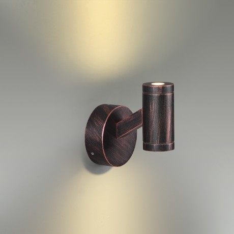 Уличный настенный светильник Odeon Light IP54 LED 6W 3000K PRODY 6636/6BL