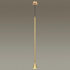 Подвесной светильник цилиндр Odeon Light 3884/1G P IPA под лампу 1xGU10 7W