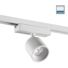 359810 Белый светодиодный однофазный трехжильный трековый светильник 10Вт 882Лм 4000К 32° CRI≥90 180-265V IP20 Novotech SOLETTE