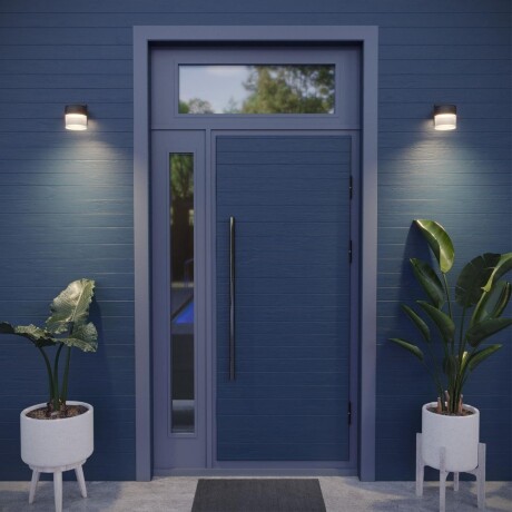 Светильник уличный настенный с переключателем цветовой температуры с влагозащитой IP65 Novotech и светоиодным LED модулем 8 Ватт 100-240V 2700К/3200К/4000К ESTIMA 359717